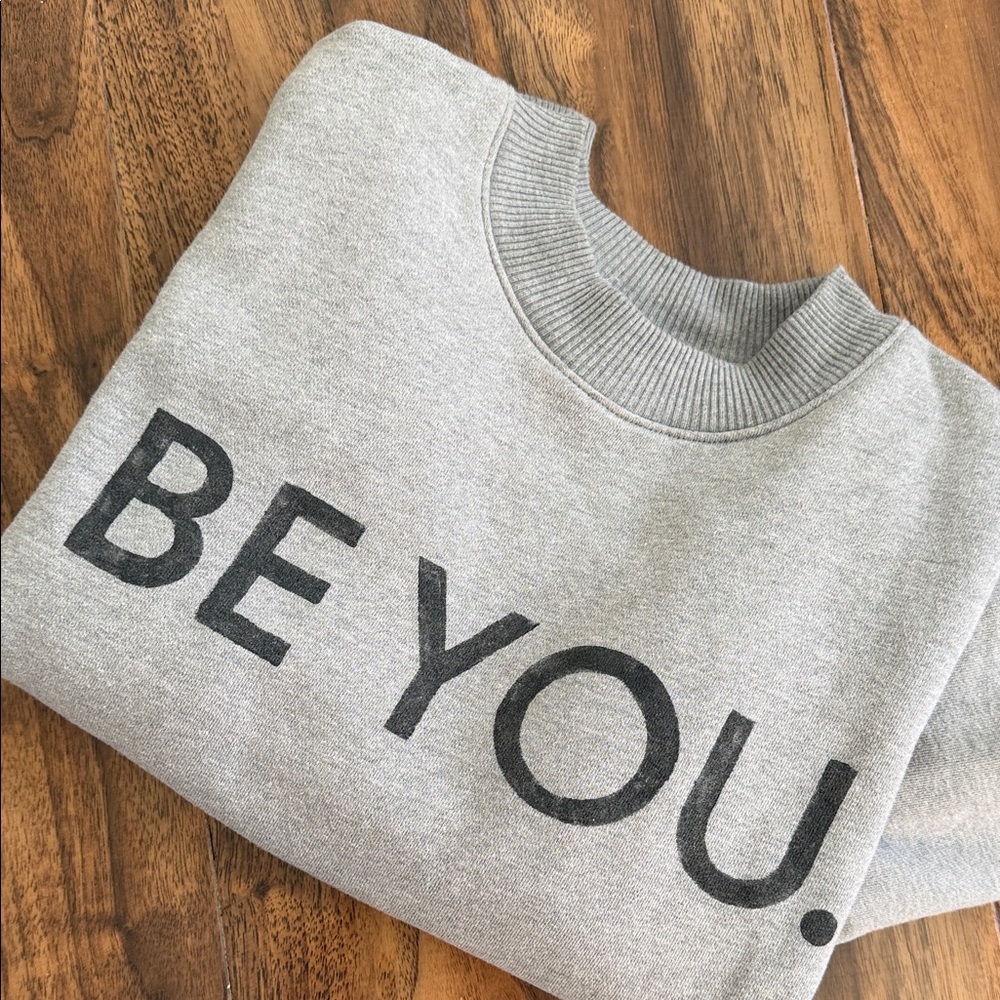 a new day Gray Sweatshirt